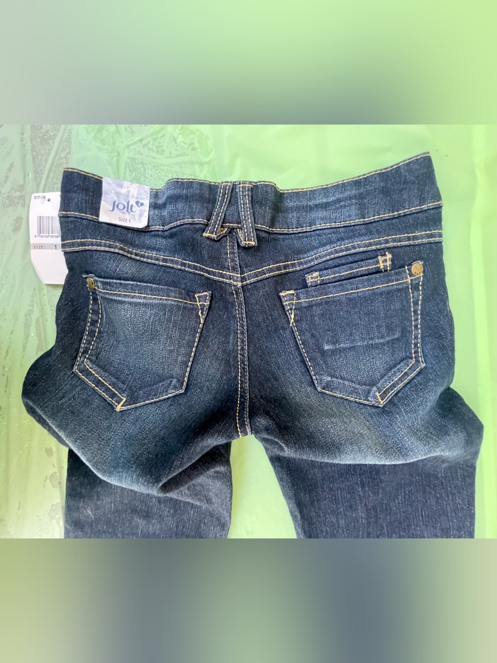JOLT SKINNY JEANS SIZE 1 BLUE FIVE POCKETS STRETCH DENIM NEW WITH TAGS